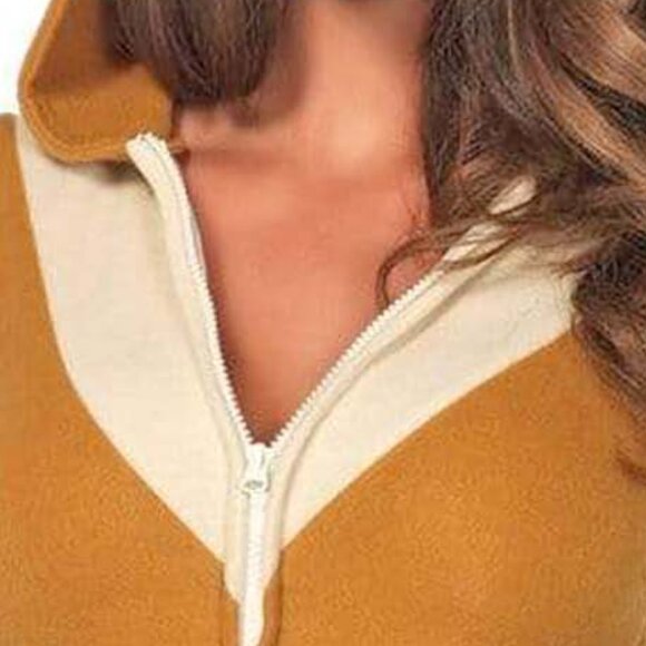 Cozy Fleece Fawn Reindeer Costume Dress Womens Size XL Christmas Halloween Top - Picture 9 of 10